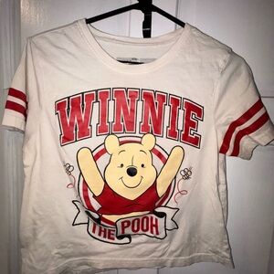 Disney White Winnie the Pooh sweatshirt size L